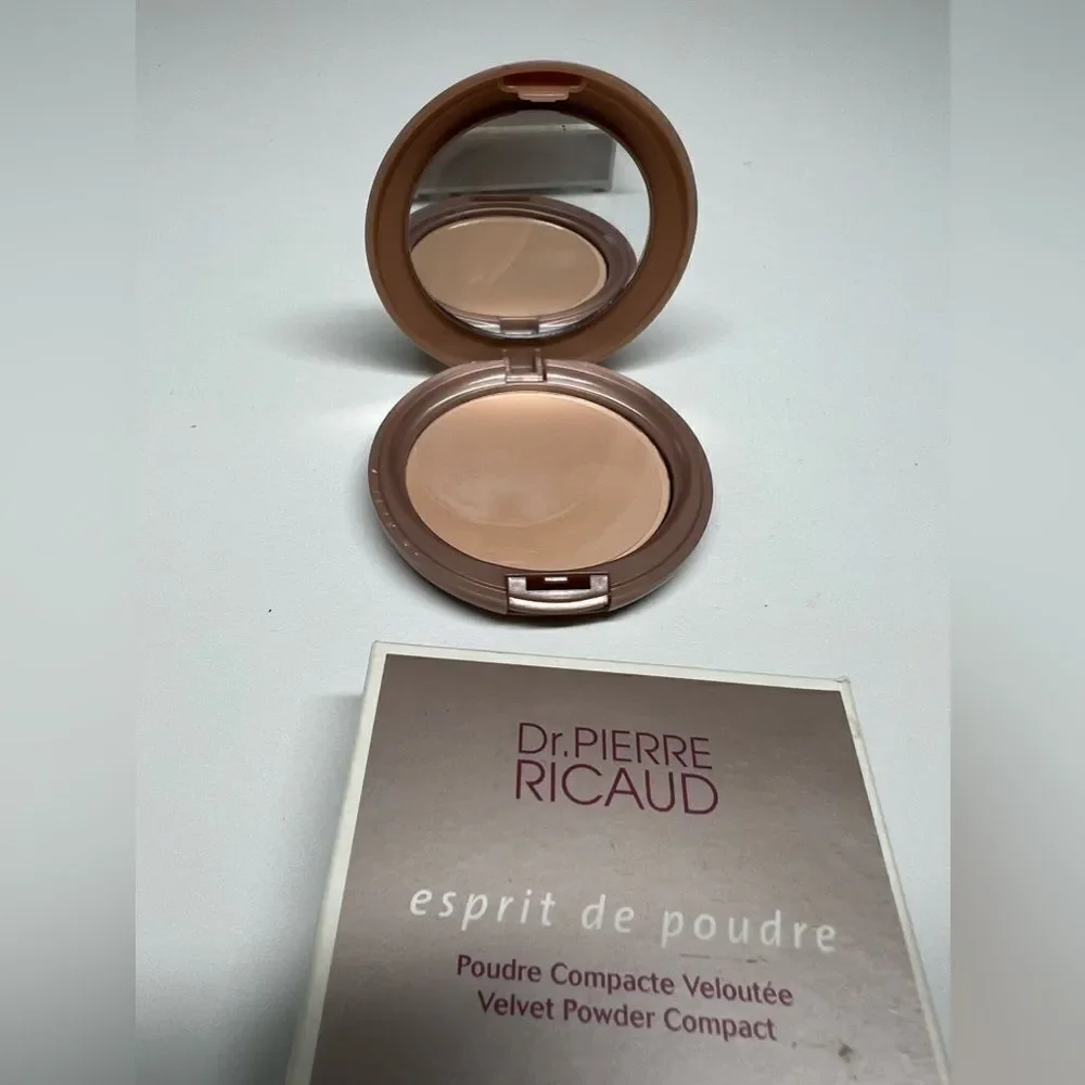 Dr. Pierre RICAUD Pressed Powder NWT Natural Rose Made in France